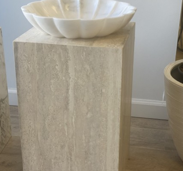 Travertine Plinth